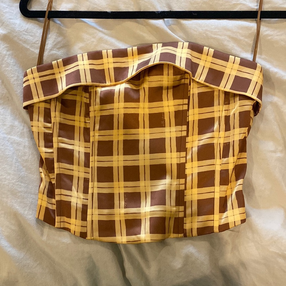 With Jean corset top